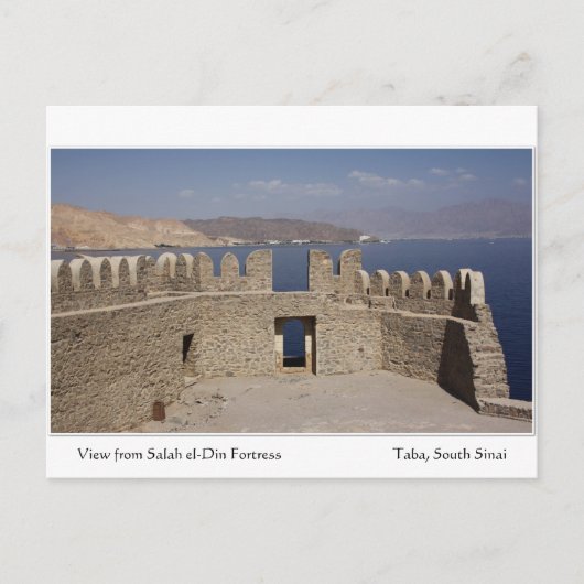 Salah el-Din Fortress Briefkaart (Voorkant)