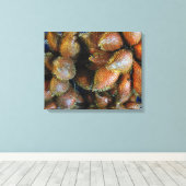 Salak [Snake Fruit] Canvas Afdruk (Insitu (Houten vloer))