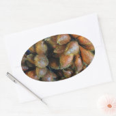 Salak [Snake Fruit] Ovale Sticker (Envelop)