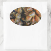 Salak [Snake Fruit] Ovale Sticker (Tas)