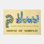 Salam | Custom Housewarming Iraanse Gifts voor Man Deurmat (Voorkant)