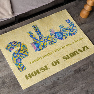 Salam Custom Housewarming Iraanse Gifts voor Man Deurmat