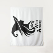 Salam Heksenacademie Wicca Heksen Halloween Feest Wandkleed (Voorkant)