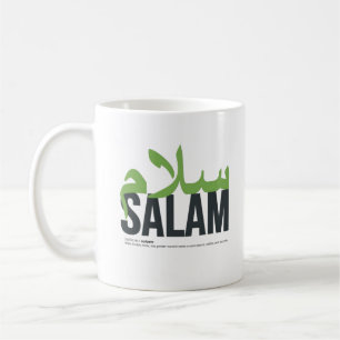 Salam Naam Uitspraak en betekenis Koffiemok
