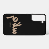 Salam, Vrede, سلام, Arabische kalligrafie Samsung Galaxy Hoesje (Achterkant horizontaal)