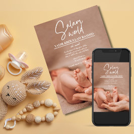 Salam World Islamitisch Geboorte Aankondiging