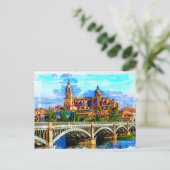 Salamanca / Castilla en León, Spanje. Briefkaart (Staand voorkant)