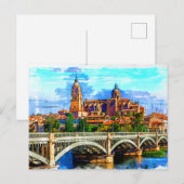 Salamanca / Castilla en León, Spanje. Briefkaart (Voorkant / Achterkant)