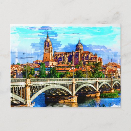 Salamanca / Castilla en León, Spanje. Briefkaart (Voorkant)