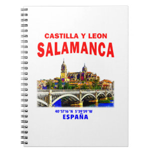 Salamanca / Castilla en León, Spanje. Notitieboek
