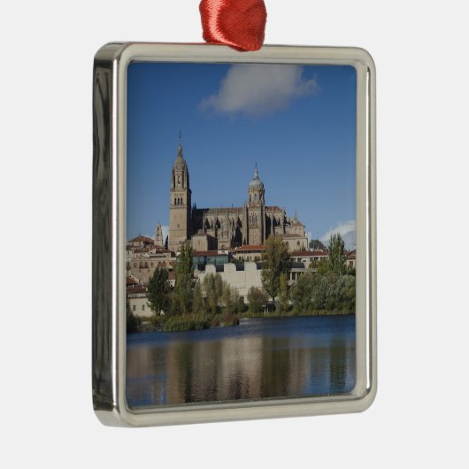 Salamanca Cathedrals en stad Metalen Ornament (Rechts)