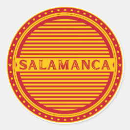 Salamanca City Pride Emblem – Spanish Identity Ronde Sticker