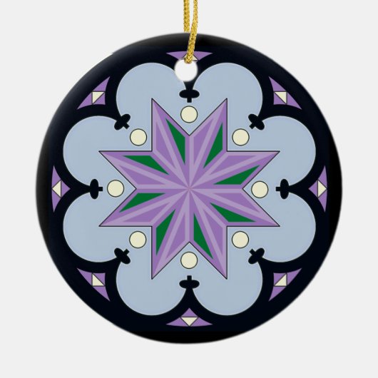 Salamanca Keramisch Ornament (Voorkant)