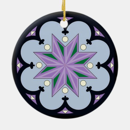 Salamanca Keramisch Ornament (Achterkant)