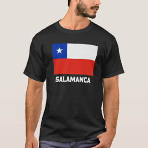 Salamanca Republica Chili vlag Emblem Escudo Bande T-shirt