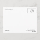 Salamanca, Spanje Briefkaart (Achterkant)