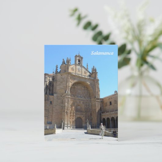 Salamanca, Spanje. Convento de San Esteban Briefkaart (Staand voorkant)
