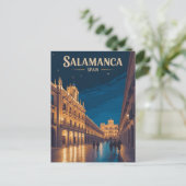 Salamanca Spanje Feestdagenkaart (Staand voorkant)
