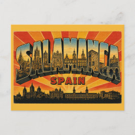 Salamanca Spanje Gouden Stad Briefkaart