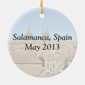 Salamanca, Spanje Keramisch Ornament (Achterkant)