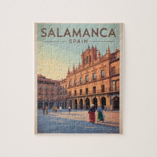 Salamanca Spanje Legpuzzel (Verticaal)