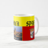 Salamanca - Spanje - Mok koffie / Taza de Salmanca (Voorkant rechts)