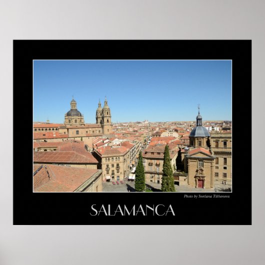 Salamanca, Spanje Poster (Voorkant)