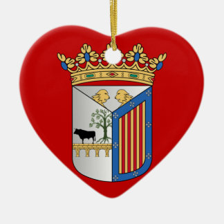 Salamanca (Spanje) Vlag Keramisch Ornament