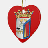 Salamanca (Spanje) Vlag Keramisch Ornament (Links)