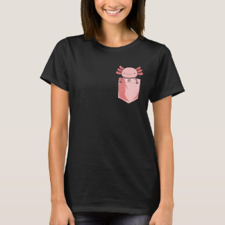Salamander Amfibie Axolotl in Zak T-shirt