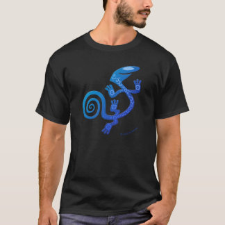 Salamander (blauw) t-shirt