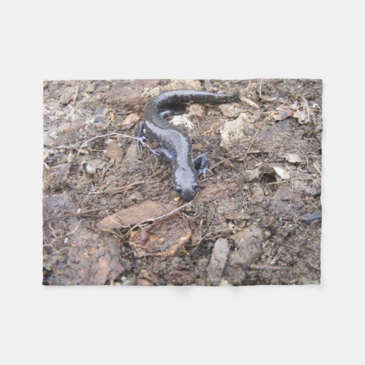 Salamander Fleece Blanket (Voorkant (Horizontaal))