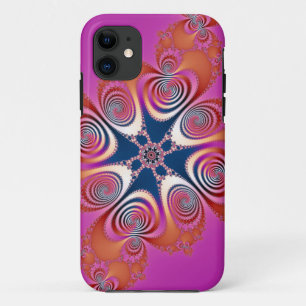 Salamander - Fractal Art iPhone 11 Hoesje