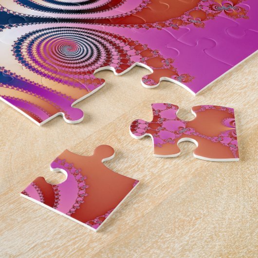 Salamander - Fractal Art Legpuzzel (Zijkant)