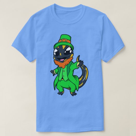 Salamander St Patricks Fire Salamander T-shirt (Design voorkant)