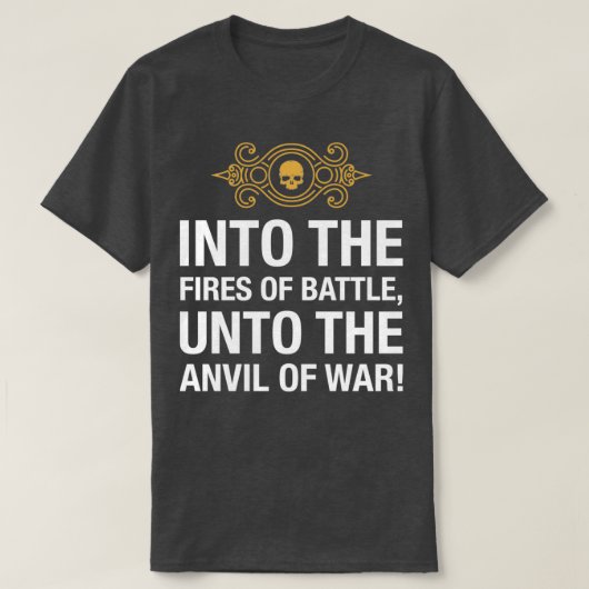 Salamanders Batlecy Miniatuur Wargaming Gaming T T-shirt (Design voorkant)