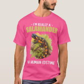 Salamanders Fire Salamander T-shirt (Voorkant)