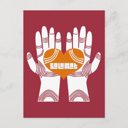 Salamat Briefkaart (Voorkant)
