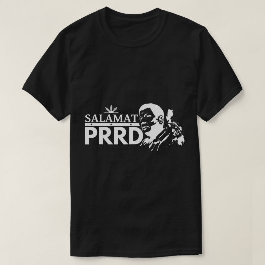 Salamat PRRD bedankt Duterte Pinoy Pride Preside T-shirt (Design voorkant)