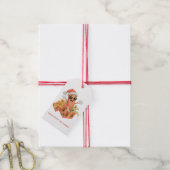 Salami-brate de feestdagen! cadeaulabel (Met Touw)