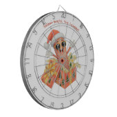 Salami-brate de feestdagen! dartbord (Voorkant Links)
