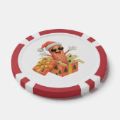 Salami-brate de feestdagen! poker chips (Enkel)