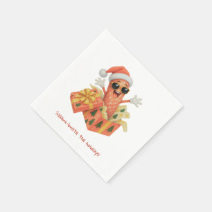 Salami-brate de feestdagen! servet