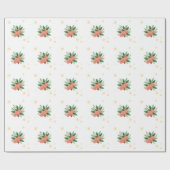 Salami Christmas Cadeaupapier (Vlak)