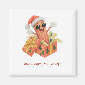 Salami-feest de feestdagen! magneet (Voorkant)