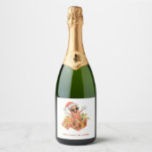 salami-iseer de feestdagen! sparkling wijnetiket (Voorkant)