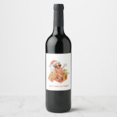 salami-iseer de feestdagen! wijn etiket (Voorkant)