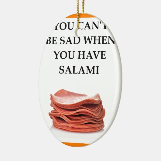 SALAMI KERAMISCH ORNAMENT (Links)