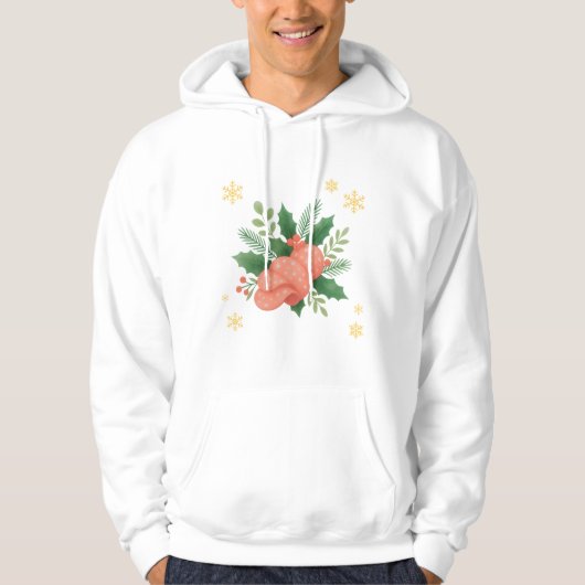 Salami Kerstmis Hoodie (Voorkant)