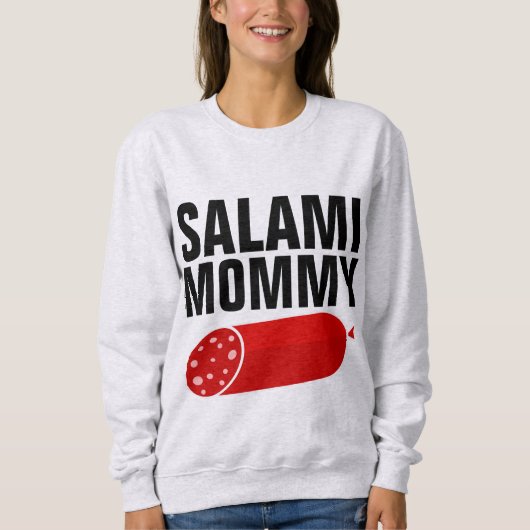 SALAMI MOMMY, Funny Mam T-Shirts (Voorkant)
